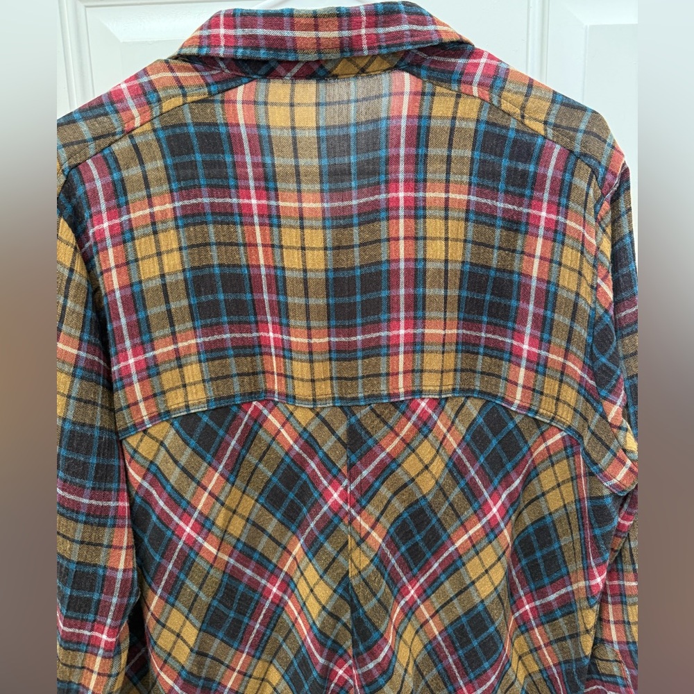 Free People Multicolor Plaid Shirt - Picture 11 of 11